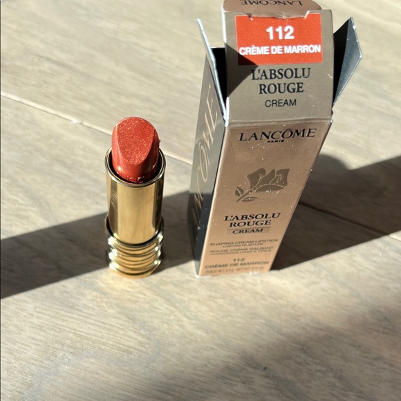 NWT Lancôme L'Absolu Rouge Lipstick - 112 Crème de Marron - Picture 4 of 4